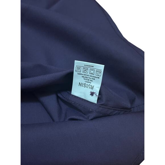 Ruisin Purple Men’s Long Sleeve Button Down T-shirt Size Medium - Picture 4 of 6